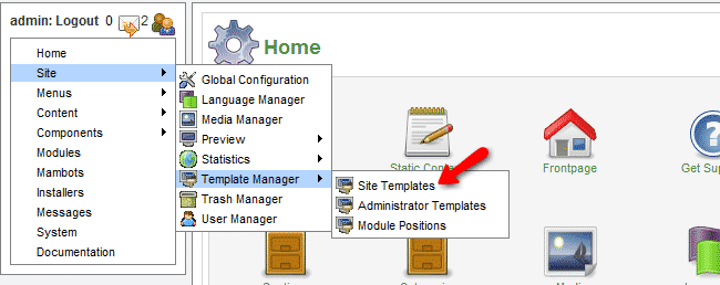 How to install templates?