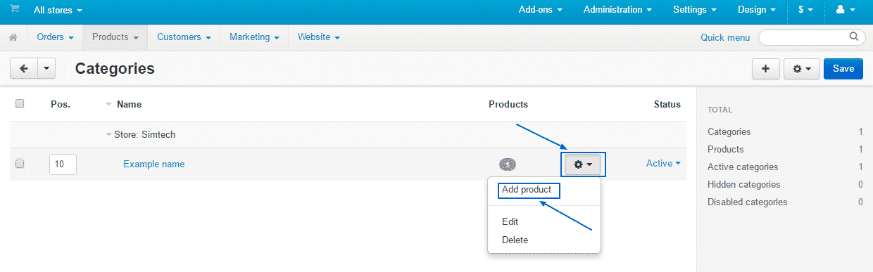 How to create and manage products in CS-Cart?