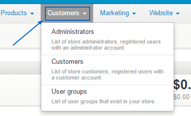 CS-Cart Administration overview