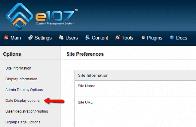 How to Setup e107 Timezone?