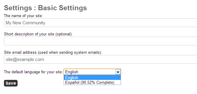 How to install language packs in Elgg?