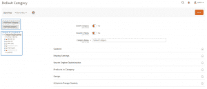 How to add and manage categories in Magento?