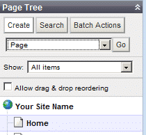 How to create a new page in SilverStripe?