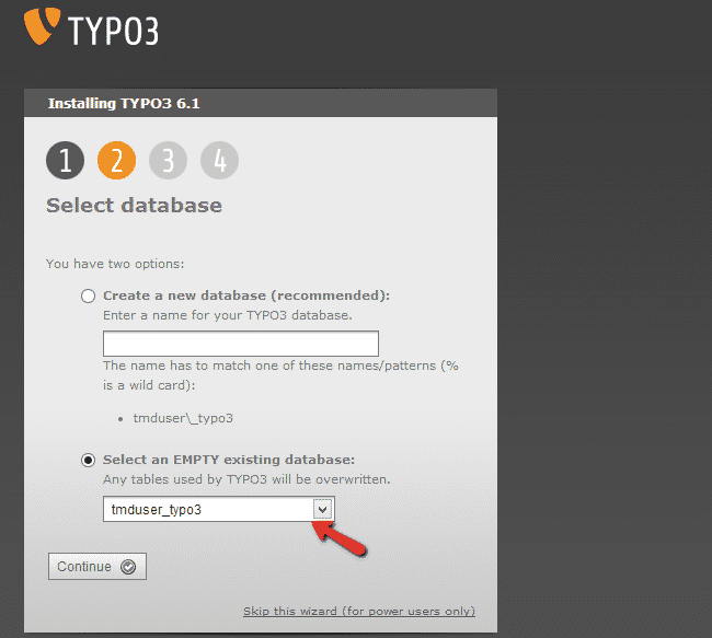 Typo3 manual installation