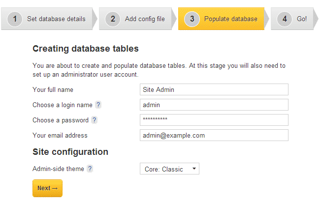 TextPattern manual installation