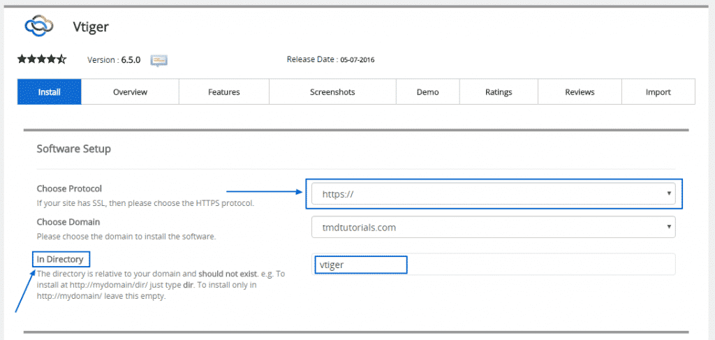 How to install vTiger automatically?