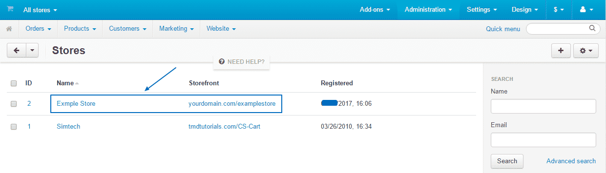 CS-Cart Basic Configuration