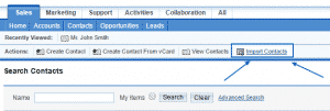 How to add and manage contacts in SugarCRM?
