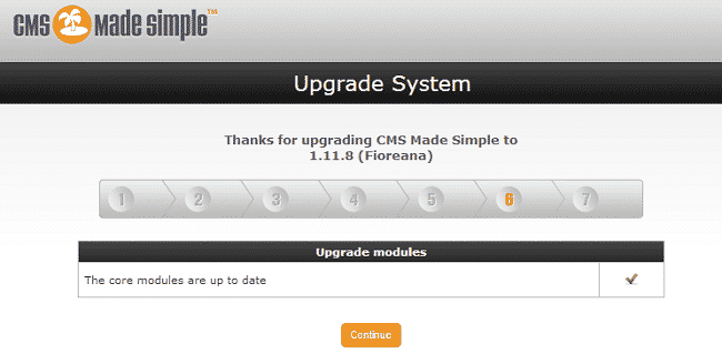 How to upgrade CMS Made Simple?