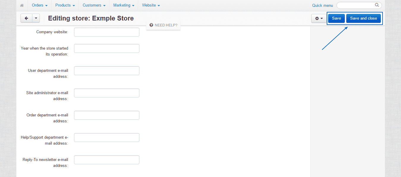 CS-Cart Basic Configuration