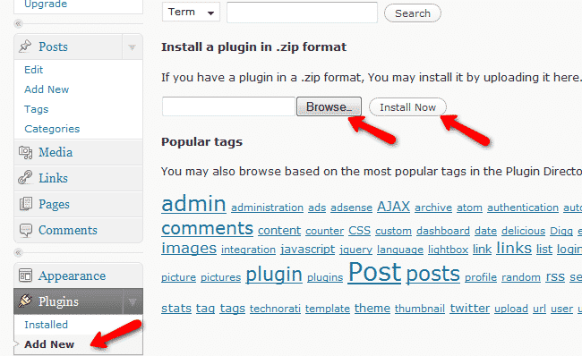 Plugin Install