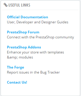 PrestaShop 1.7 back-office overview