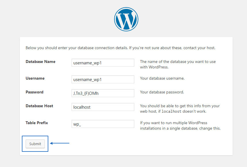 Database Info