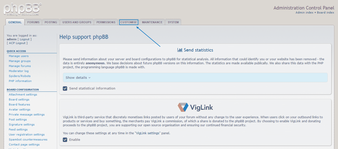 phpbb styles anpassen