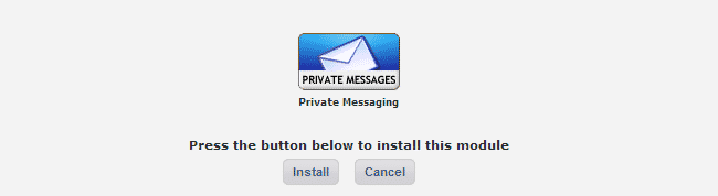 Install Button