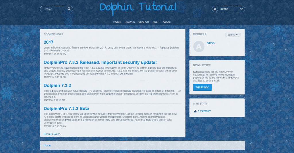 How to install a dolphin template?