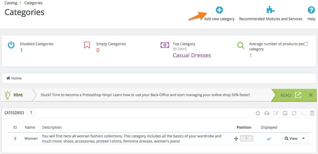 Getting started with PrestaShop 1.6